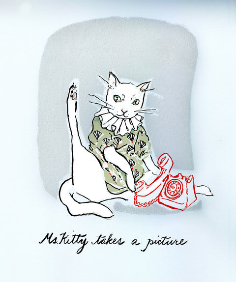 Miss Kitty Takes a Picture