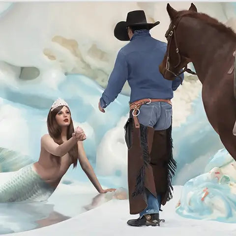 How a Kansas City Mermaid Became Will Cotton’s Muse